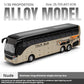 1:30 Realic Alloy Luxury Bus Simulation Tourist Bus Original Car Paint Model Car Sound and Light Durable Boys' Gift