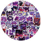 50PCS Pokemon Gengar Stickers DIY Skateboard Phone Laptop Motorcycle Waterproof PVC Kids Toy Decals