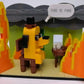 299PC MOC This is Fine Dog Building Block Kit Cartoon Fire Meme Vignette Hound Dog Animal Brick Model Toy For Children Gifts