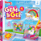 JOYFY 4PCS Window Art 2-in-1 Gems and Gels Suncatcher Diamond and Gels Arts & Crafts Toys for Kids Christmas Birthday Gifts