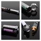 Metal Handle RGB Cosplay Double-edged Lightsaber Sword 16 Colors Change LED Switchable Sound And Light For Boys Girls Gift