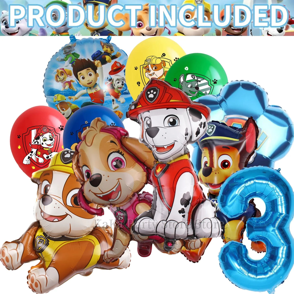 PAW Patrol Birthday Party Decoration Tableware Tablecloth Plates Cup napkin gift bag Balloons PAW Patrol Party Favors Supplies