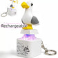 Mine Seagull Keycap Keychain Luminous Sounding Stress Relief Creative Fidget Toy Portable Electronic Pendant For Friend Relax
