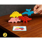 Wooden Dinosaur Stacking Game - A Fun and Educational Challenge to Boost Kids' Balance, Coordination, and Imagination