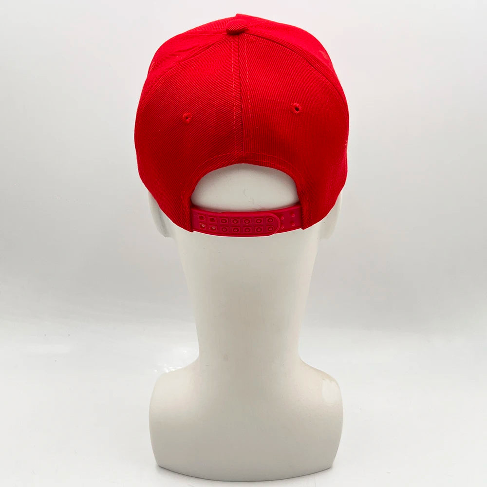 King of Fighters Fatal Fury Terry Bogard Cosplay Baseball Caps Red Embroidery Hat Adjustable Hats Adult Unisex Costume Prop
