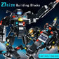8-in-1 SWAT 585-Piece Set: Police Command Truck and City Helicopter Building Block Kit – Educational Gift Toys