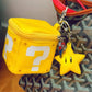 New Japanese Super Question Mark Pendant Cartoon Cute Lipstick Storage Bag Headphone Bag Creative Question Mark Mini Bag Pendant