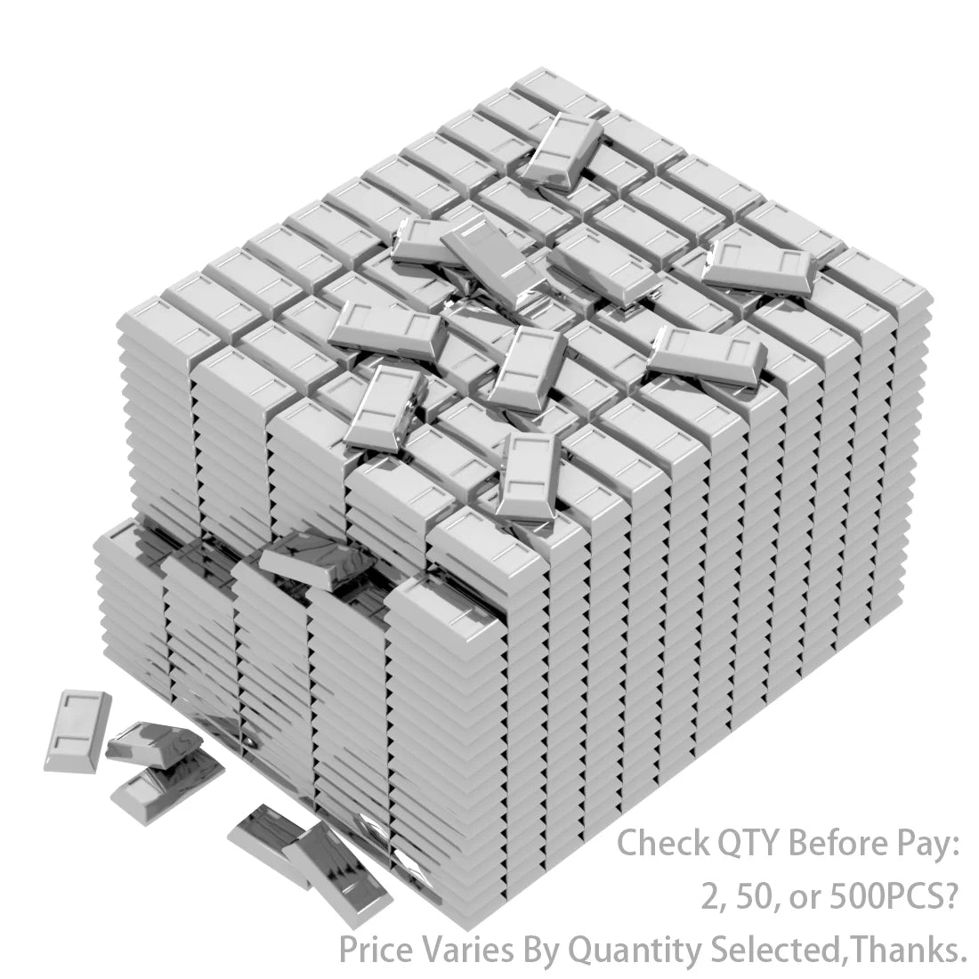 2/50/200PCS Millionaire Money Dollar USD MOC Building Blocks Toys Kids Collection Souvenir Gift Pretend Play Decoration Boy Gift