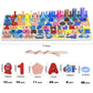 Montessori Wooden Toys Kids Busy Board Animal Math Fishing Numbers Matching Digital Shape Educational Toys For Children Gifts