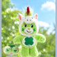 Care Bears 20cm Unicorn Hood Plush Suction Cup Ornament Wall Car Mirror Hanging Decor Cute Kawaii Stuffed Bear Toy Gift for Kids