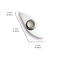 Stainless Steel Fingertip Spinner | Adult EDC Fidget Toy | Anxiety and Autism Relief Spinner | Gift for Men