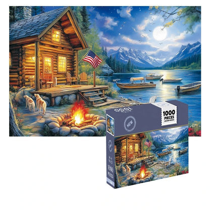 Micro Puzzle Puzzle 1000 Pieces Mini Landscape World Famous Painting Paper Decompression Healing Creative Educational Toy Puzzle