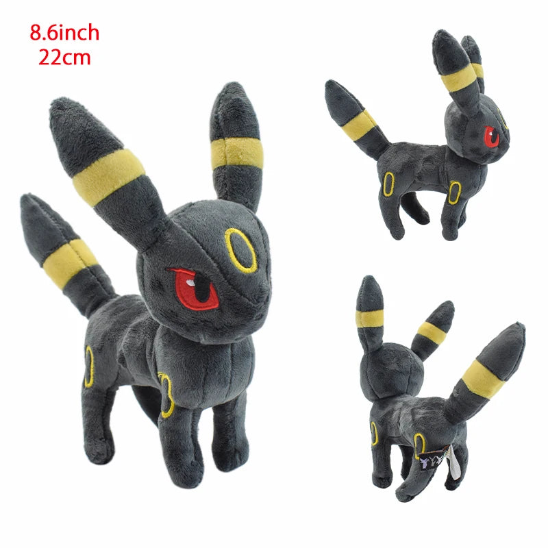 32 Style Eevee Plush Toy Pokemon Eeveelution Umbreon Vaporeon Jolteon Flareon Espeon Leafeon Cartoon Stuffed Animal Doll Peluche