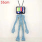 55CM Bendable Siren Head Plush Toys Office Decoration Standing Siren Head Stuffed Toy Desktop Ornaments   Plushie Dolls