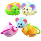 1 PC Cartoon Rat Wind Up Toy Adult Running Chain Clockwork Small Toys First Lovely Rat Mouse Educational Toy Gift