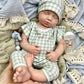 20inch Can Open Mouth Loulou Silicone Reborn Doll Realistic Full Body Fine Details Premium Model for Educational Training and Display