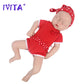 IVITA WG1553 20.86inch 100% Silicone Reborn Baby Doll Soft Dolls Unpainted Girl Realistic Baby with Clothes for Children Toys