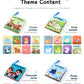 Soft Baby Books Toys Montessori 3D Touch Feel High Contrast Cloth Book Sensory Early Learning Games for Kids Educational Toys