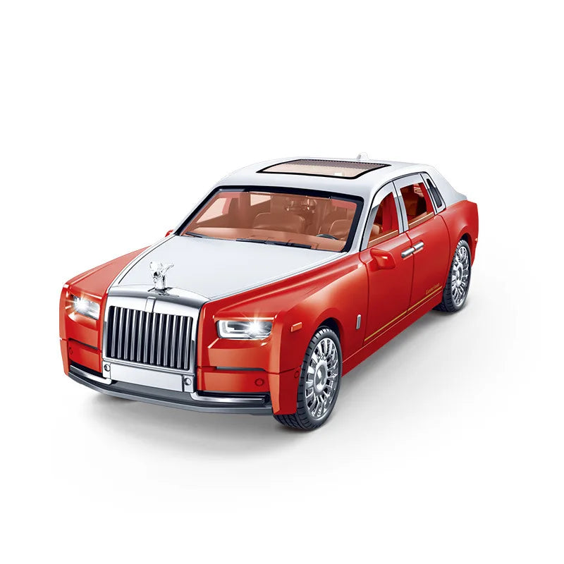 1:32 Simulation Rolls-Royce Phantom Model Car Model Ornaments Luxury Car Sedan Children's Toy Car Boy Collection