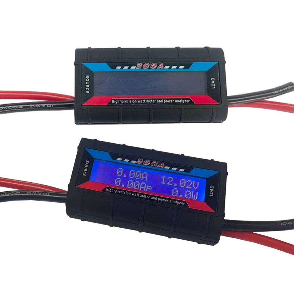 LCD 150A 200A 300A 60V Digital Wireless Battery Tester Watt Meter Power Volt Amp Monitor Analyzer RC Airplane Battery Analyser