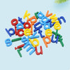 Magnetic Plastic Alphabet Fridge Stickers Early Educational Learning Spelling Counting Toys for Baby Toddlers