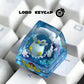 Pokemon Transparent Esc Keycap Keyboard Accessories Anime Cute Resin Shrink Drip Glue handmade Keycaps Anime Fans Gift