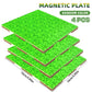 1/2/4/10 PCS Magnetic Base Plate Variety Baseplates Match DIY Magnetic Building Blocks Toys for Boys and Girls Children Gift