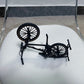 1:8 Mini Model Alloy Bicycle Diecast Decoration Metal Mountain Finger Black Bike Simulation Collection Gifts Toys for Boys