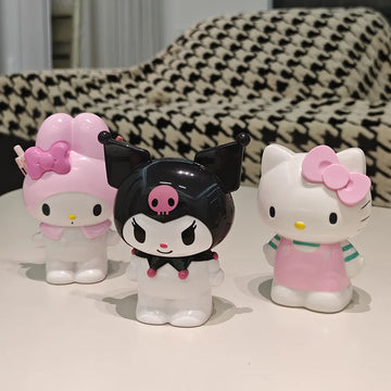 Kawaii HelloKitty Cartoon Peripheral Pen Holder, Desktop Stationery Storage Box, Exquisite Home Decoration