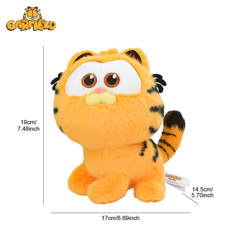 Original Garfield Family Kawaii Plush Toys Soft Cute Cartoon Garfield Cat Odie Stuffed Animals Peluche Dolls Gifts For Kids