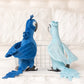 New Rio 2 Movie Cartoon Plush Toys 35cm Blue Parrot Blu & Jewel Bird Dolls Christmas Gifts Plush Toy