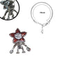 New Red Monster Flower Charm Bracelet 925 Sterling Silver Beaded DIY 2026 Trendy Fine Jewelry Adjustable Hypoallergenic