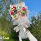 SpongeBob Patrick Star Gary Squidward Tentacles Plush Dolls Creative Handmade Flower Bouquets Christmas Birthday Graduation Gift