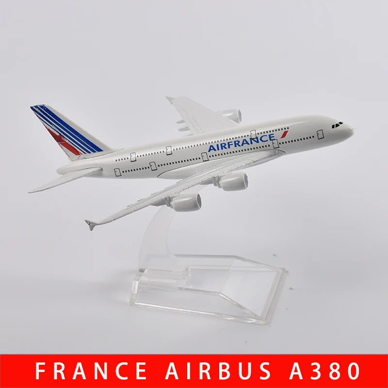 JASON TUTU 16cm Lufthansa Airbus A340 Plane Model Airplane Model Airbus Aircraft Model 1:400 Diecast Metal Airplanes Plane Toy