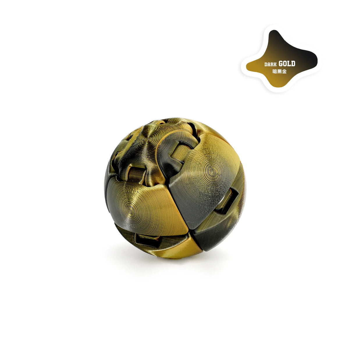3D Printed Gear Ball Rotating Ball Movable Fidget Spinner Stress Relief Toys for Kids Model Desktop Creative Ornament Toys Gifts