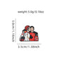 5 PCS'Heated Rivalry' Quote Enamel Pin TV Drama Baseball Uniform Brooch Lapel Pin Badge on Backpack Clothing Accessories Jewelry