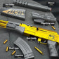 AK47 Soft Bullet Shell Ejecting Manual Toy Guns Rifle Sniper Airsoft Weapons Launcher Shooting Toys for Boys Adults CS Fighting