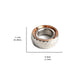 Mechanical Fidget Ratchet Ring EDC Fidget Toys Stainless Steel Fidget Ring Stress Reliever ADHD Anxiety Stress Toys Adult Gift