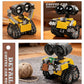 Space Mini Robot MOC Building Bricks Toys 217Pcs Tracked Bot Model Classic Movie Sci-Fi Blocks Dolls Kids Adult Christmas Gifts