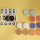 Children Montessori Sensory Toys Tactile Board Matching Game Tactile Classification Color Cognition Memory Training Kids Toys