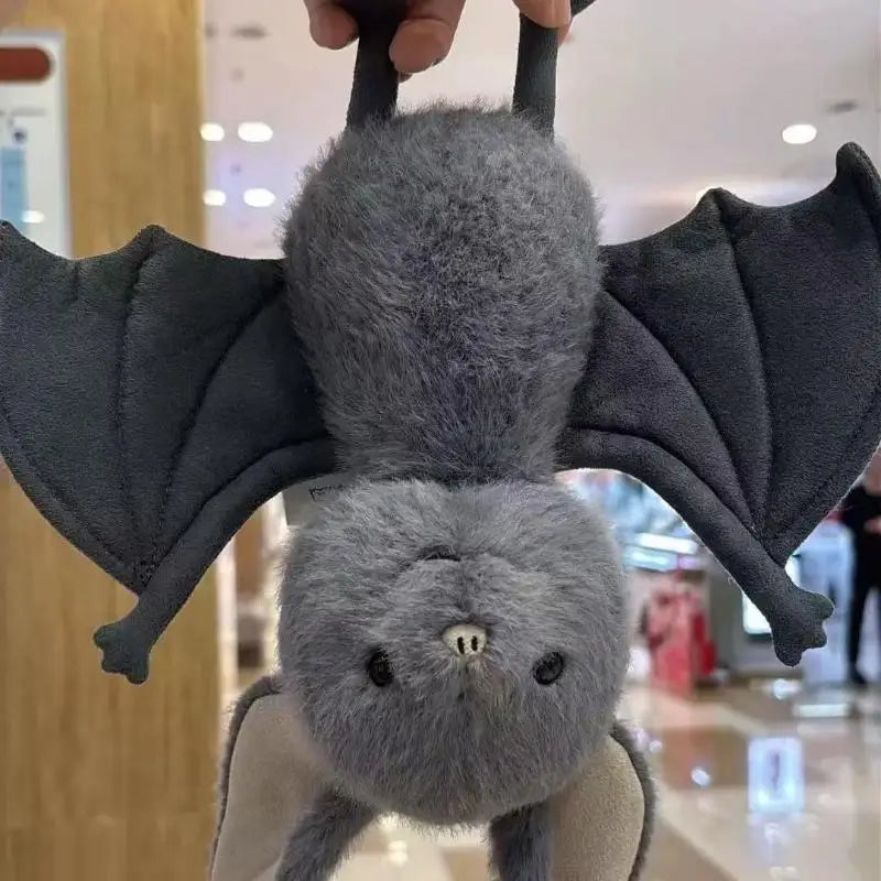 1PC Lovely Fun Bat Pig Plush Doll Cute Cartoon Animal Soft Stuffed Doll Toys Home Car Decoration Holiday Gifts