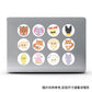 Kpop ateez roll stickers 500 sheets cute cartoon idol fans concert supports DIY phone cases,water bottles,bags,and gifts