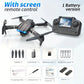 The Upgraded 2026 E99PRO MAX Drone Features Dual 8K Cameras, In-Screen Remote Control, Two Batteries, One-Key Return-to-Home, A Foldable Design, USB Charging, Wi-Fi Connectivity, and Flight Gaming Capabilities. This Drone Is