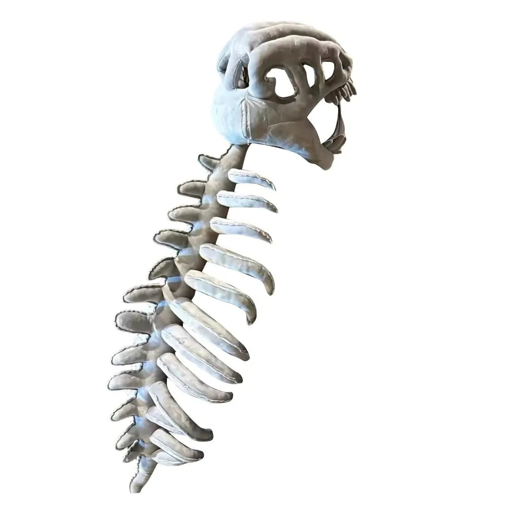 3D Dinosaur Skeleton Funny Novelty Dinosaur Skeleton Cos Props Comfortable Soft Dinosaur Skeleton Costume Set Children
