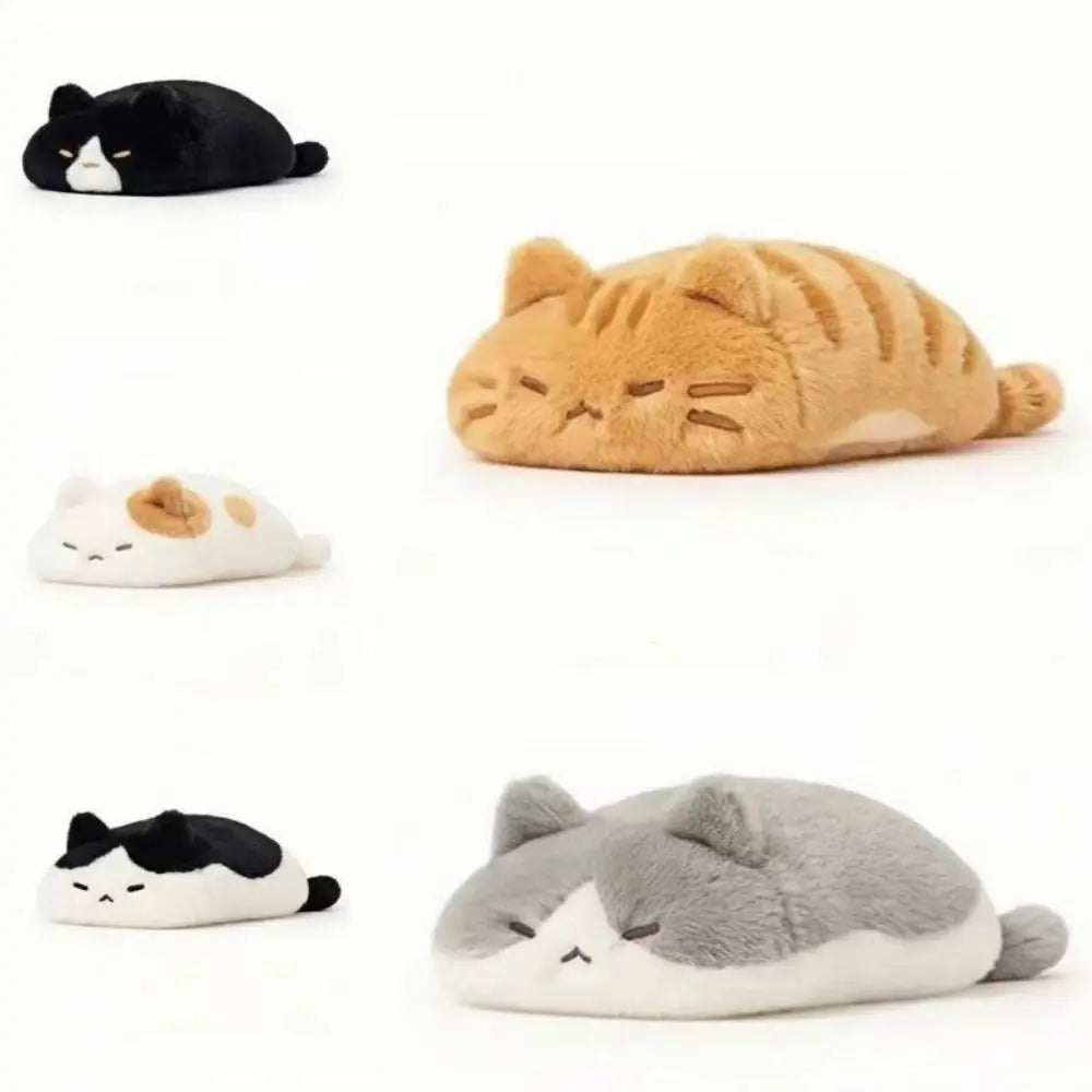 Kawaii 13cm Plush Companion Doll Lazzy Cat Super Soft Stuffed Animal Pillow Plush Animal Plush Toy Desk