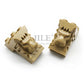 10pcs MOC 30274 Building Blocks 2x3x3 Lion Head City Wall Street View Decoration Compatible with Children Brands Toys