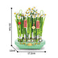 City Creativity Flower Bouquet Plum Blossom Bonsai Potted Plant Building Blocks Model Home Decoration Toy For Kids Gift﻿