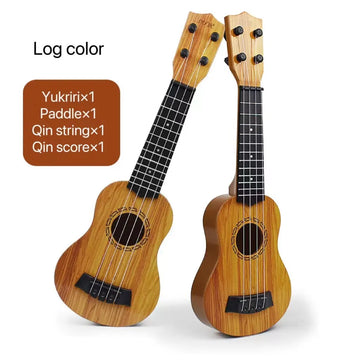 35cm Guitar Toy Can Be Used To Play Elementary Instruments With Paddles Simulating Yukrili Music Toys