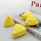Cheese Squishy Toy Simulation Cheese Squeeze Toy Soft Cute Decompressing Pinching Cheese Sticky Slow Rebound for Adults Toy
