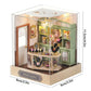 Mini Miniature Dollhouse DIY Small House Kit Making Room Toys Home Bedroom Decorations With Furniture Wooden Craft Doll Houses